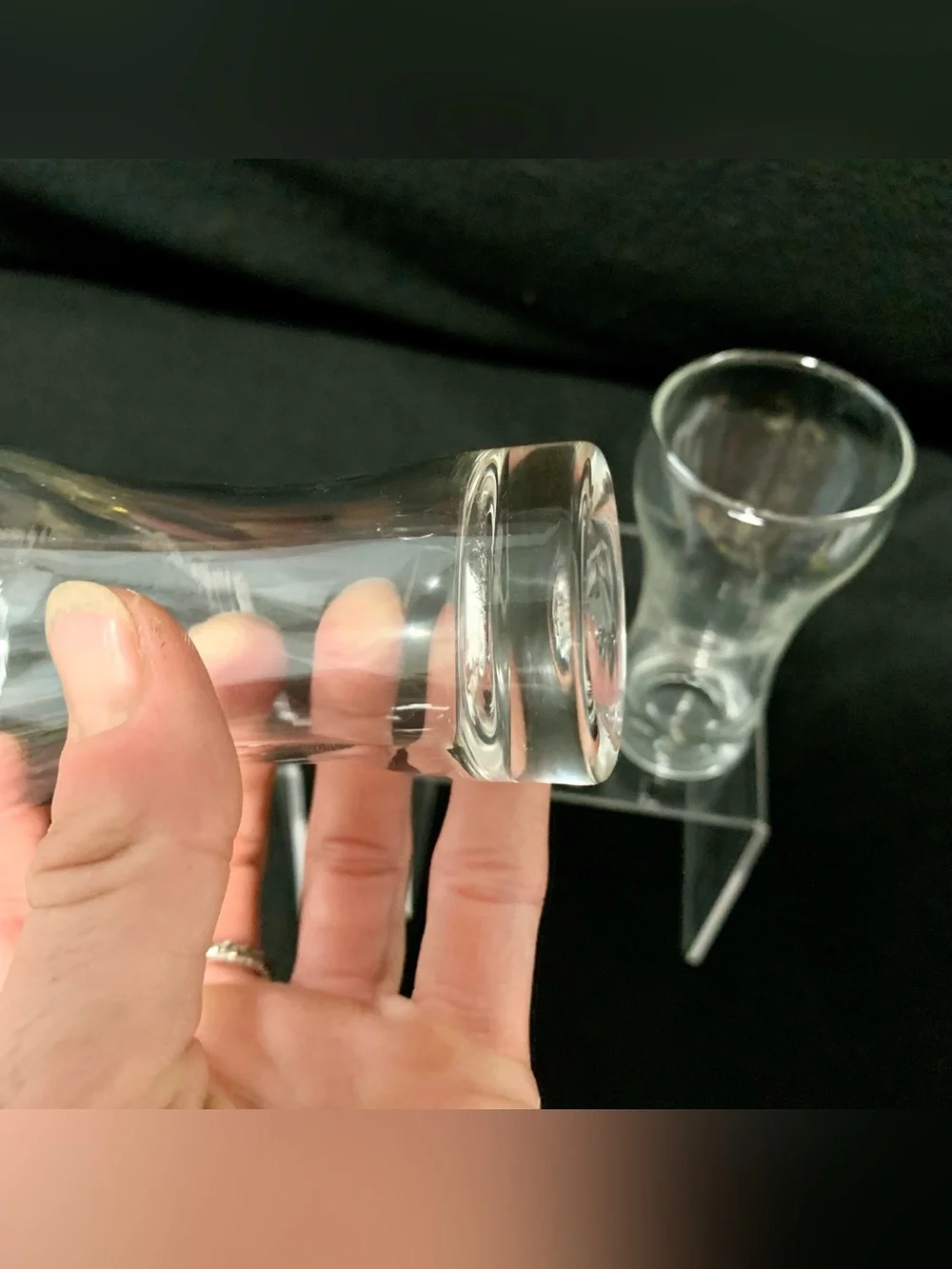 🔍 Choice of (2) Glass Sets – Matching Pair or Mismatched Mini Glasses